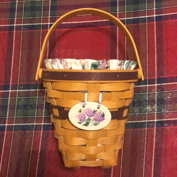 Longaberger Lilac Basket - Picture 1 of 6